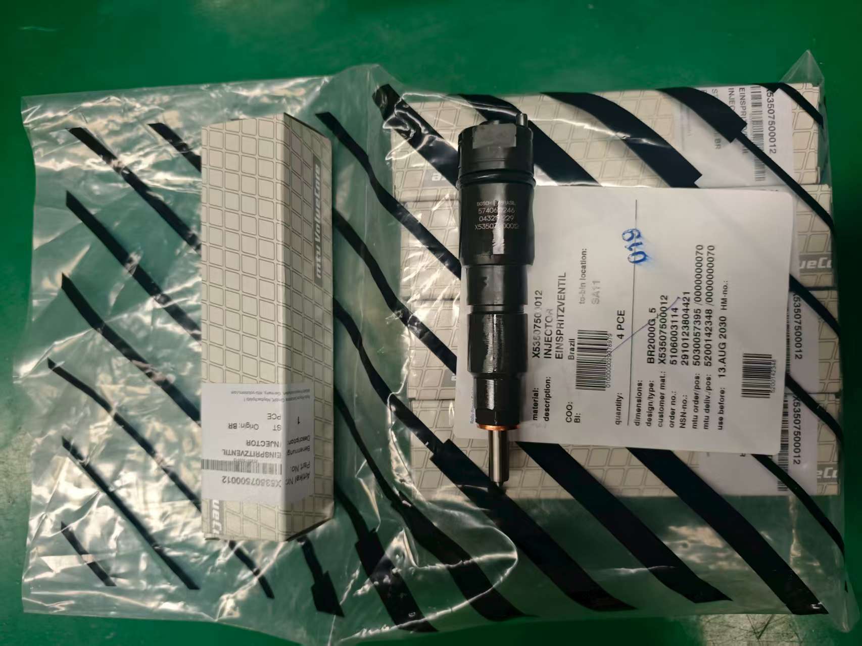 MTU發動機噴油器X53507500012